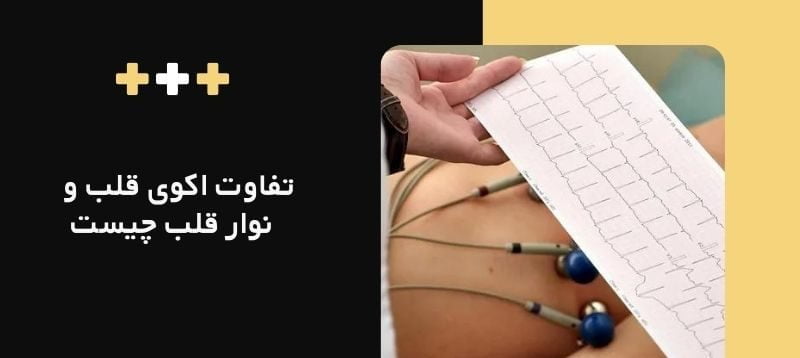 تفاوت اکوی قلب و نوار قلب چیست؟